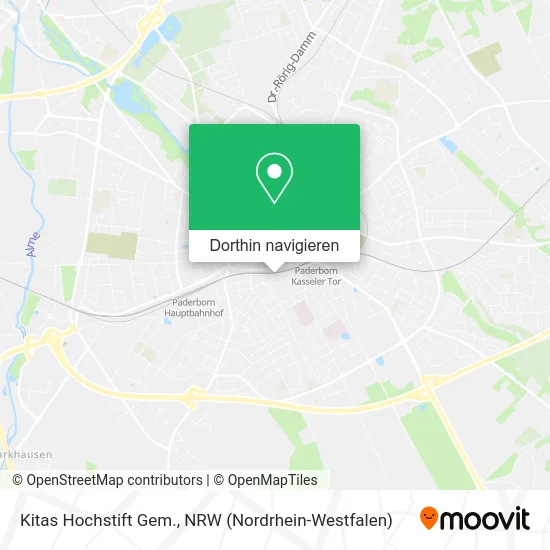 Kitas Hochstift Gem. Karte