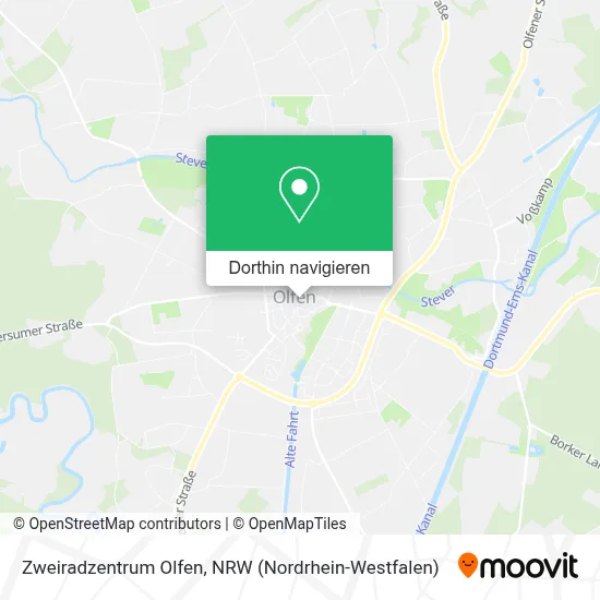 Zweiradzentrum Olfen Karte