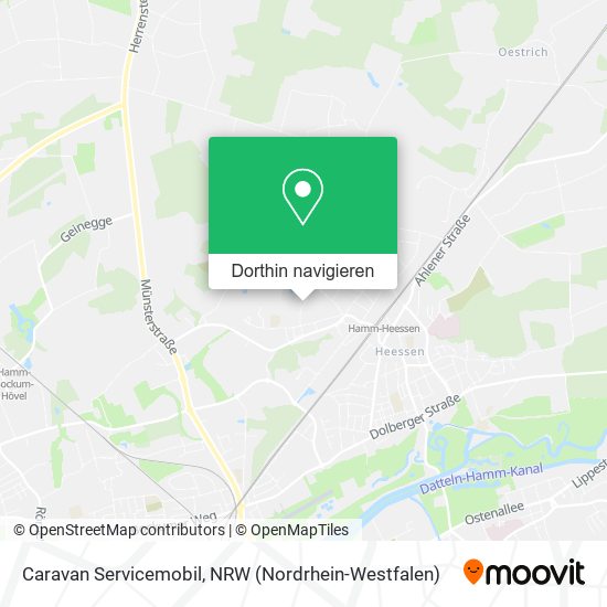 Caravan Servicemobil Karte