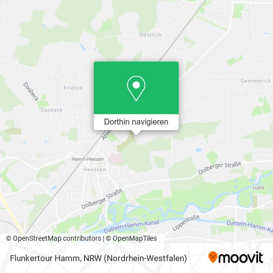 Flunkertour Hamm Karte