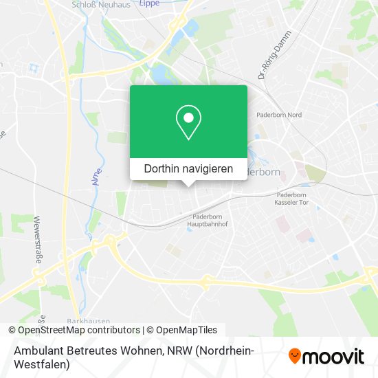 Ambulant Betreutes Wohnen Karte