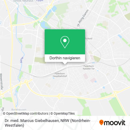 Dr. med. Marcus Giebelhausen Karte