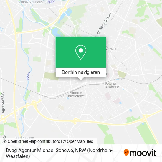 Dvag Agentur Michael Schewe Karte