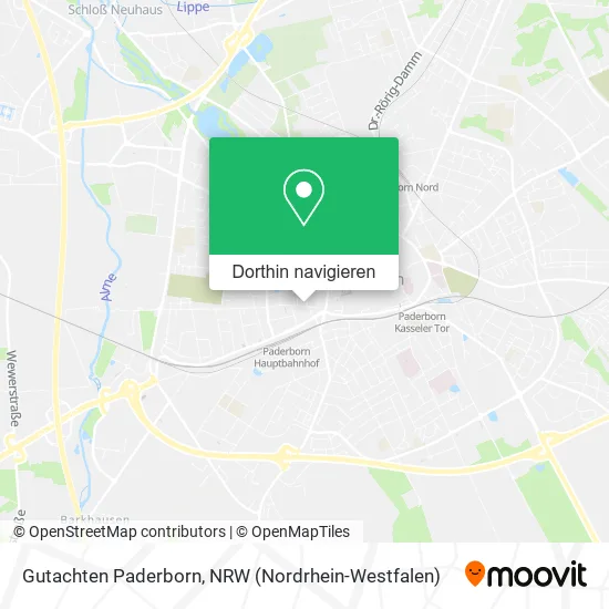 Gutachten Paderborn Karte