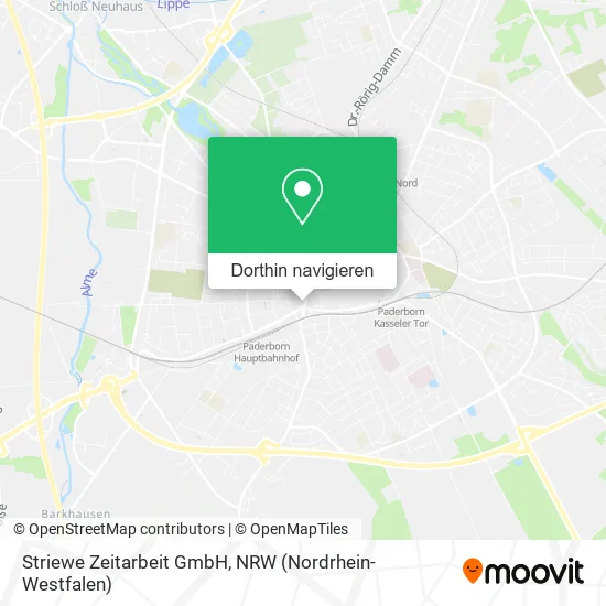 Striewe Zeitarbeit GmbH Karte