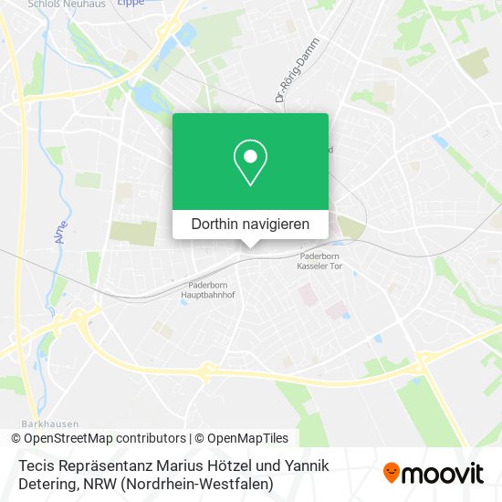 Tecis Repräsentanz Marius Hötzel und Yannik Detering Karte