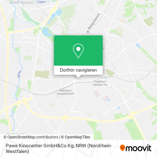 Pawe Kinocenter GmbH&Co.Kg Karte