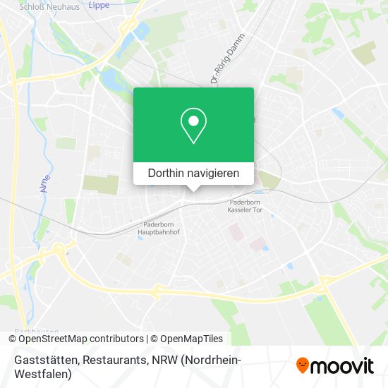 Gaststätten, Restaurants Karte