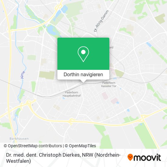 Dr. med. dent. Christoph Dierkes Karte