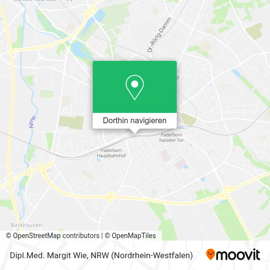 Dipl.Med. Margit Wie Karte