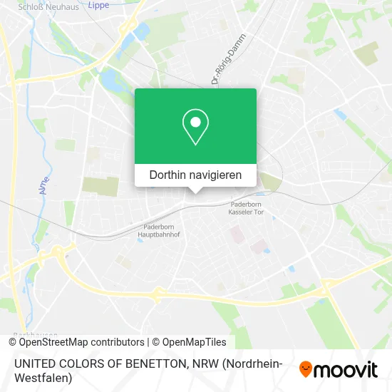 UNITED COLORS OF BENETTON Karte