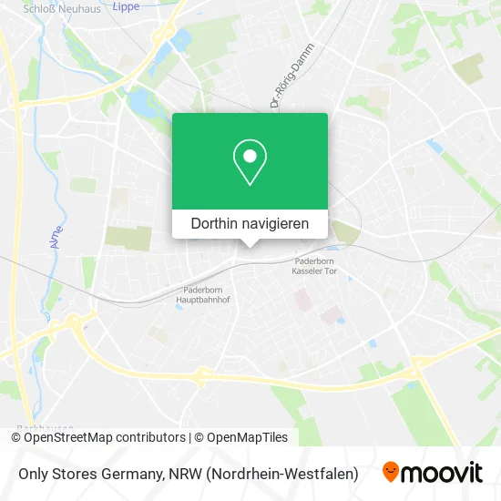 Only Stores Germany Karte