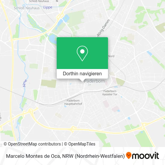 Marcelo Montes de Oca Karte