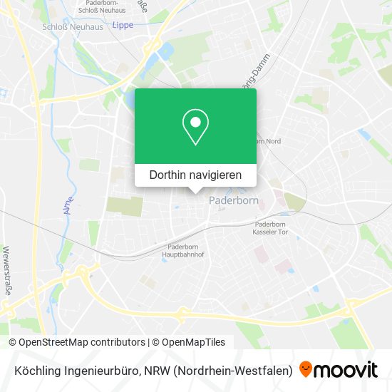 Köchling Ingenieurbüro Karte