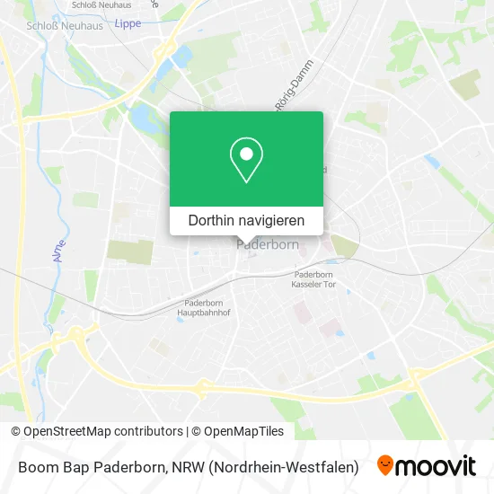 Boom Bap Paderborn Karte