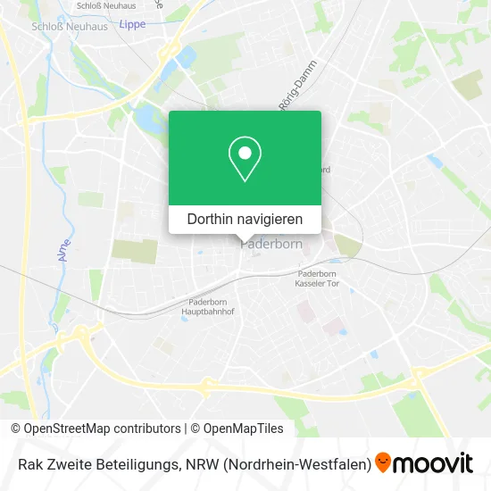 Rak Zweite Beteiligungs Karte