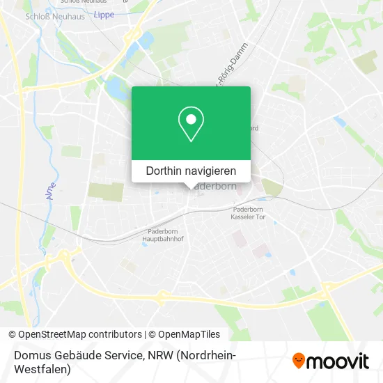 Domus Gebäude Service Karte