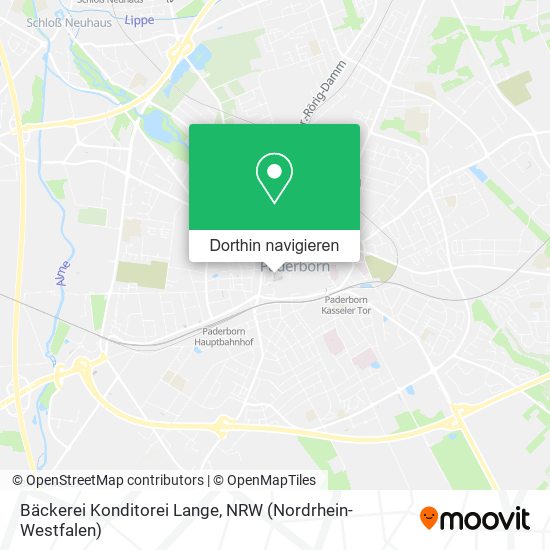 Bäckerei Konditorei Lange Karte