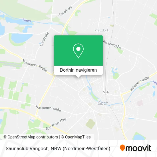 Saunaclub Vangoch Karte