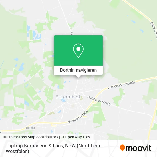 Triptrap Karosserie & Lack Karte