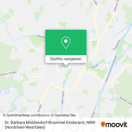 Dr. Barbara Middendorf-Brummel Kinderarzt Karte