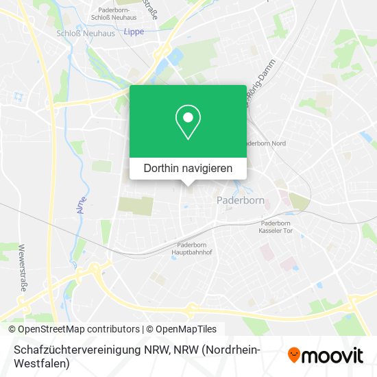 Schafzüchtervereinigung NRW Karte