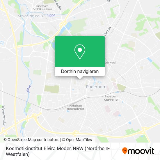 Kosmetikinstitut Elvira Meder Karte