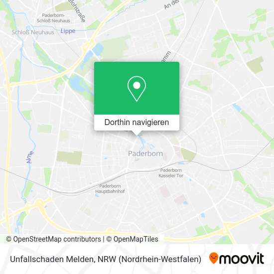 Unfallschaden Melden Karte