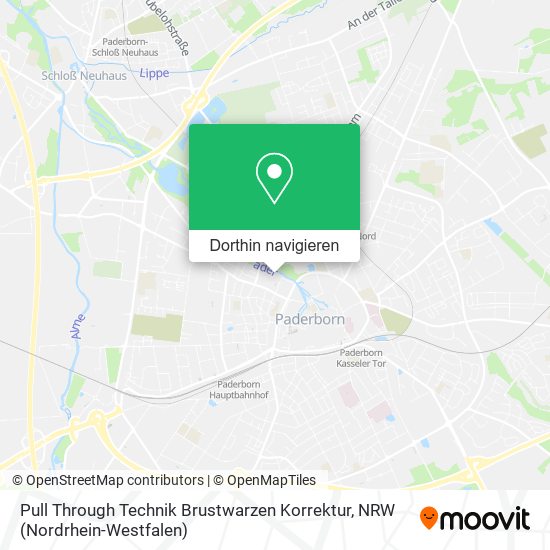 Pull Through Technik Brustwarzen Korrektur Karte