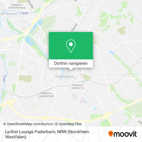Lyriker Lounge Paderborn Karte