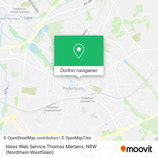 Ideas Web Service Thomas Mertens Karte