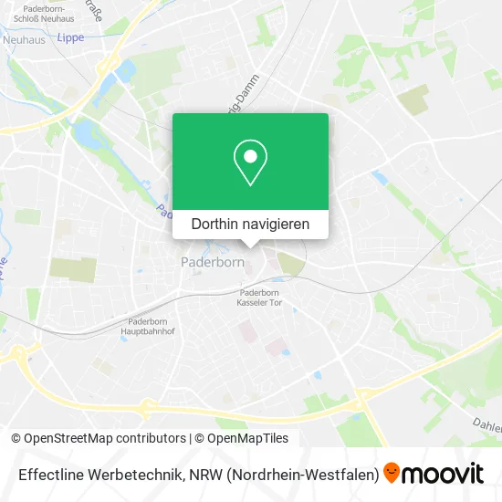 Effectline Werbetechnik Karte