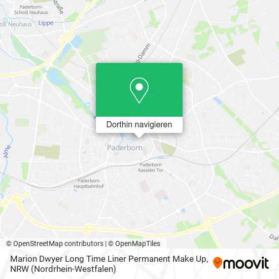 Marion Dwyer Long Time Liner Permanent Make Up Karte