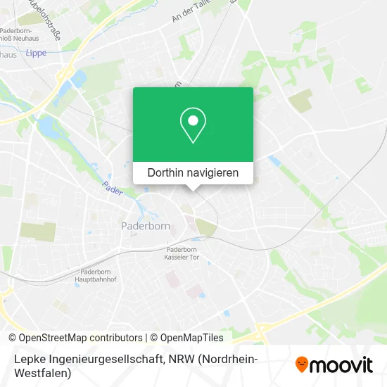 Lepke Ingenieurgesellschaft Karte