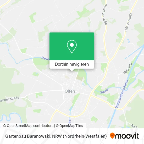 Gartenbau Baranowski Karte