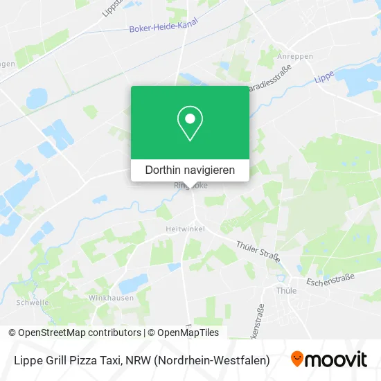 Lippe Grill Pizza Taxi Karte