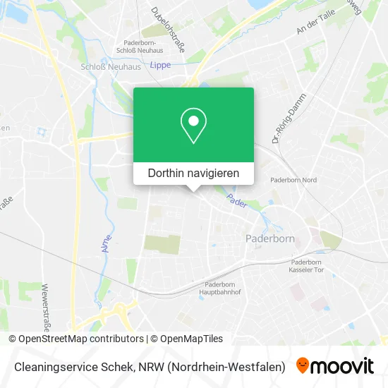 Cleaningservice Schek Karte
