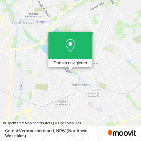 Combi Verbrauchermarkt Karte