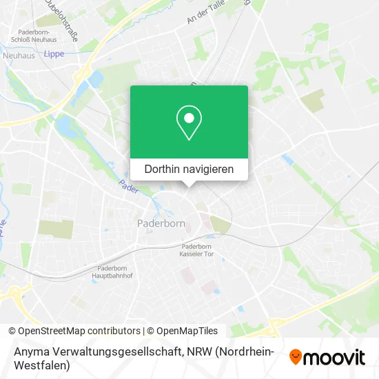 Anyma Verwaltungsgesellschaft Karte