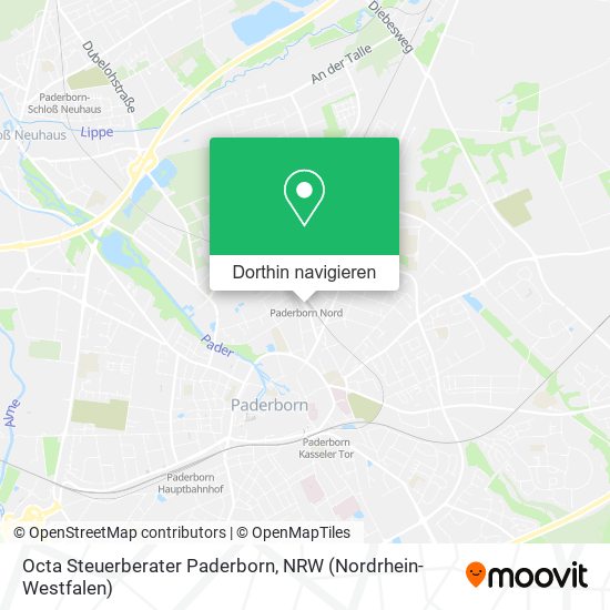 Octa Steuerberater Paderborn Karte