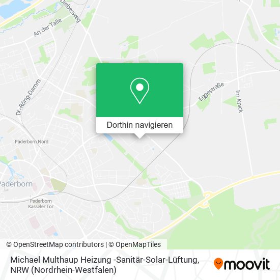 Michael Multhaup Heizung -Sanitär-Solar-Lüftung Karte