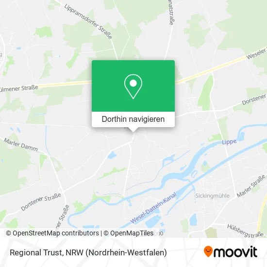 Regional Trust Karte