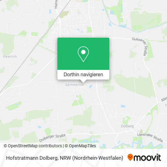 Hofstratmann Dolberg Karte