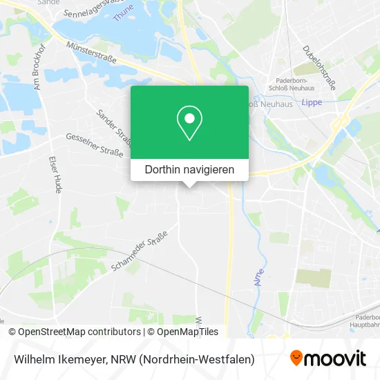 Wilhelm Ikemeyer Karte