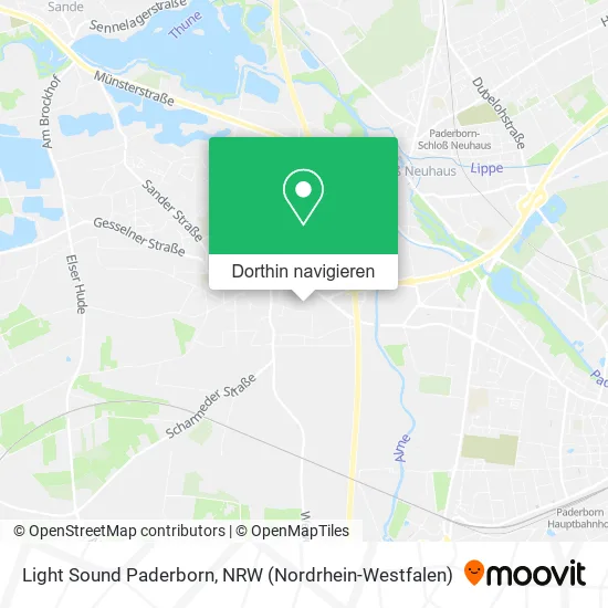 Light Sound Paderborn Karte