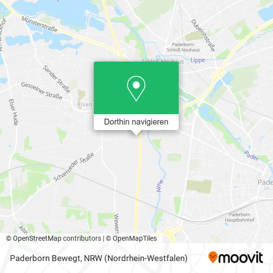 Paderborn Bewegt Karte