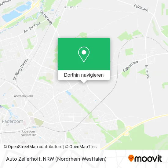 Auto Zellerhoff Karte