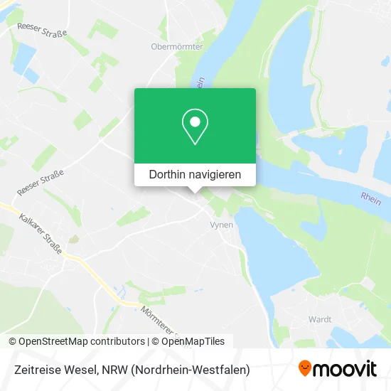 Zeitreise Wesel Karte