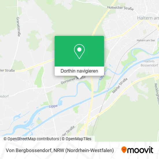 Von Bergbossendorf Karte