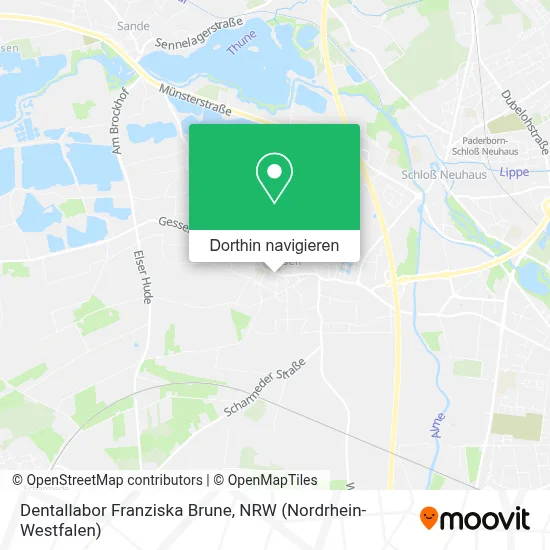 Dentallabor Franziska Brune Karte